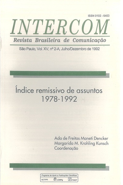 					Visualizar v. 15 n. 2A (1992)
				