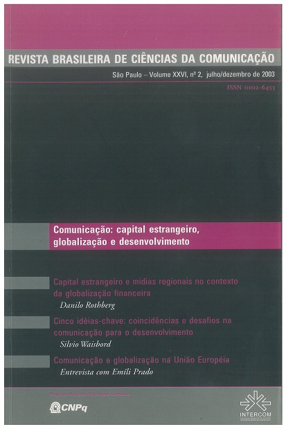 					Visualizar v. 26 n. 2 (2003)
				